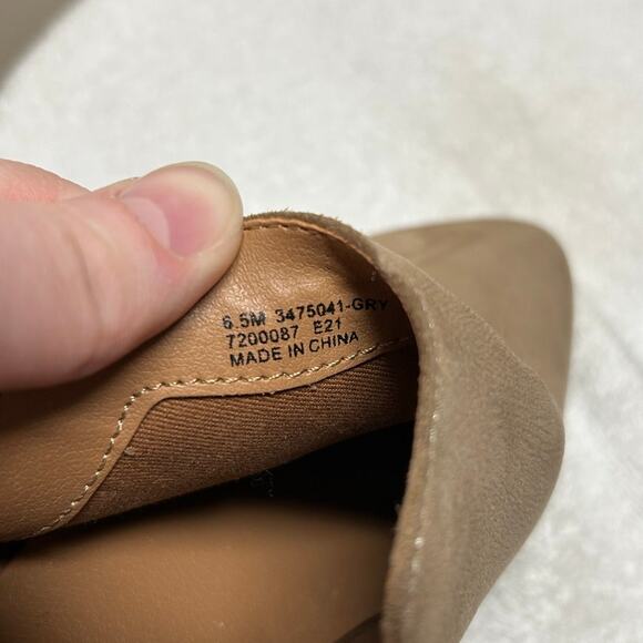 Frye Rowen Shooties Slip On Nubuck Leather Ankle Boots - Picture 8 of 10